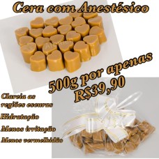 KIT CERA AROMEN COM ANESTÉSICO 500 GRAMAS