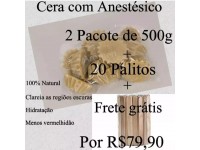 KIT CERA AROMEN COM ANESTÉSICO 1 KG