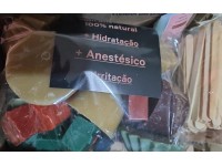 KIT CERA COLORIDA AROMEN COM ANESTÉSICO 1KG