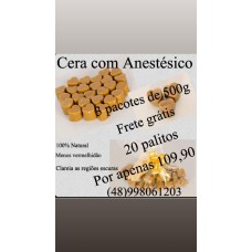 KIT CERA AROMEN COM ANESTÉSICO 1,5 KG